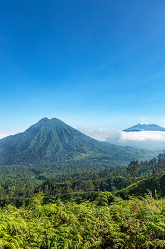 Mounts Ranti and Raung, Island Java, Indonesia, Southeast Asia.