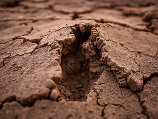 Eroded Earth Canvas