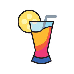 Father's Day Juice Glass Icon