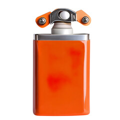 Elegant Perfume Bottle PNG Isolated on White Background for Beauty and Fragrance Design