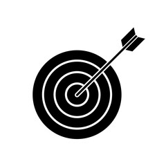 Start-Up Glyph Icon Target