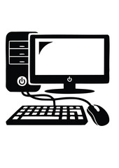Fototapeta premium Computer vector