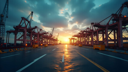 Fototapeta premium Refined Visualization of Countervailing Duties: Strategic Trade Compensation, Policy Interventions & Regulatory Frameworks Addressing Unfair Subsidies - Conceptual Image with Empty Space
