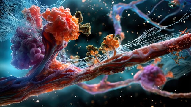 Neuron Network and Synaptic Structures