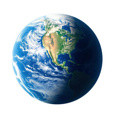 Obraz premium globe with transparent background PNG and JPEG image