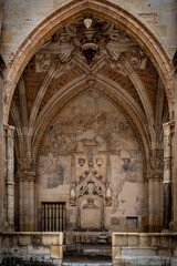 Fototapeta premium catedral gotica de Leon Castilla España ejemplo de estilo gotico Esapñol 