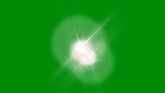 Star Glitter Falling on Green Screen for Fantasy Visuals, The video element of on a green screen background, Ultra High Definition, 4k video, on a green screen background.
