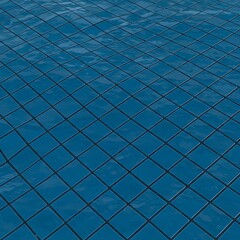 Blue tone emotional swimming pool tiles