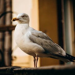 Seagull. PNG.