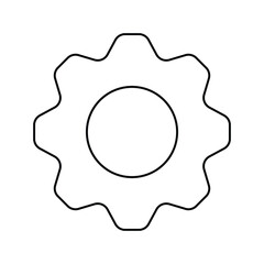 gear icon vector illustration	