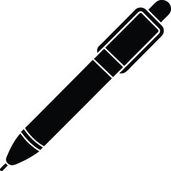 Naklejka premium Pen Icon Outline Vector Illustration