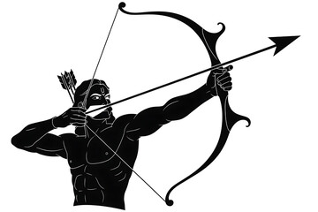 bow and arrows