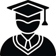 Student Loan Icon Outline Vector Illustration
