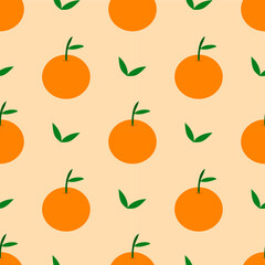 seamless pattern with oranges, Orange Seamless Pattern, Leaf Pattern, Book Cover, Fabric Pattern, Background, Orange Fruit Pattern, Fashion, Clothing