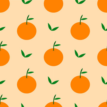 seamless pattern with oranges, Orange Seamless Pattern, Leaf Pattern, Book Cover, Fabric Pattern, Background, Orange Fruit Pattern, Fashion, Clothing