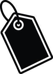 Tag Icon Outline Vector Illustration