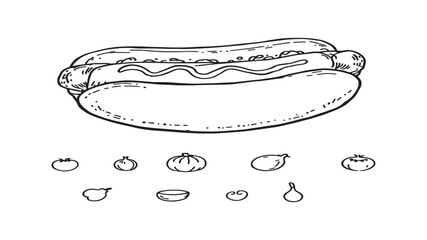 Classic Hot Dog Topped With Mustard