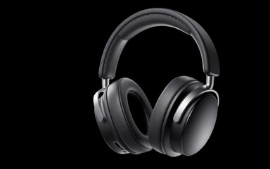 headphones isolated on white background