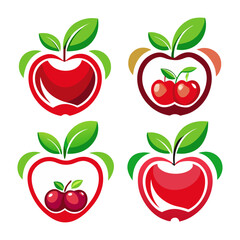 Stylized Apple Logos