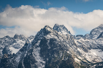 Fototapeta premium View on High Tatras peaks