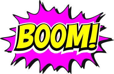 Cartoon comic sign burst clouds. Speech bubble, boom sign expression and pop art text frames. Comics mem expressions speech, superhero book bubbles label. Isolated vector symbols set