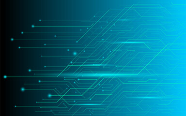 abstract blue background with lines teal emerald