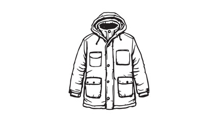 Parka Coat Trendy Jacket Art