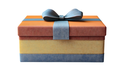 Ultimate Festive Box: Giant Package PNG Isolated