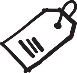 Price tag illustration