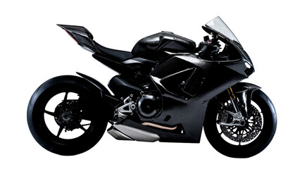 Obraz premium Carbon Fiber Hyperbike Side View