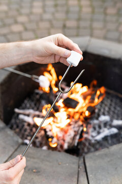 Getting Ready to Roast A Marshmallow
