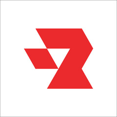 initials Letter R Logo vector Design Modern
