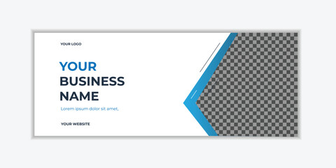 Naklejka premium Modern infographics template design. Informational business concept with 2 options, steps, or processes. Abstract geometric design for workflow layout, 