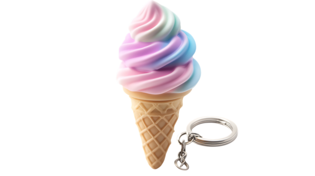 ice cream cone key