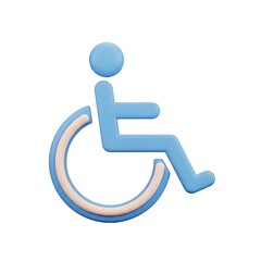 Wheelchair Icon Access Sign Disability Symbol