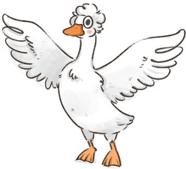 white duck