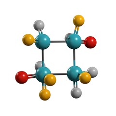 Molecular Structure with Spheres and Sticks
