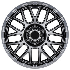 Obraz premium Gray alloy wheel