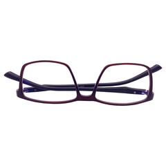 glasses isolated on white background