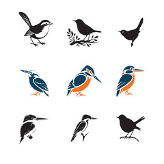 bird vector image 7
