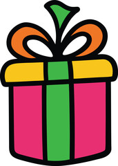 gift box vector illustration