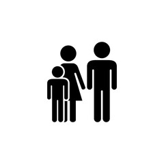 Parental Figures and Single Child Symbol