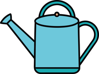 Obraz premium watering can isolated on white