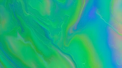Obraz premium Abstract green and blue fluid marble texture