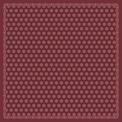 scarf design hijab seamless pattern	