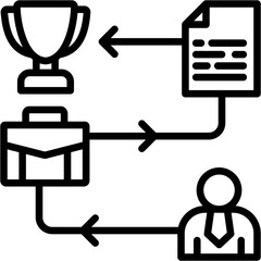 Success Roadmap Icon