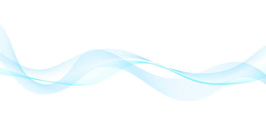 抽象的な流線型デザイン