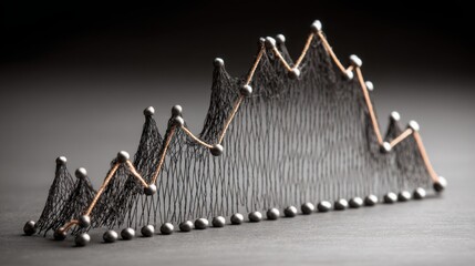 Captivating visual of ai-driven risk cutoff calculator at fibonacci failure point for financial analysis and insights