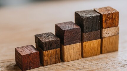 Business scalability icon concept featuring expanding blocks representing organizational growth and increased capacity