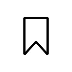 Bookmark outline con